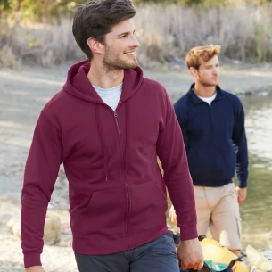 FOTL Svīteris ar kapuci un rāvējslēdzēju - Olive