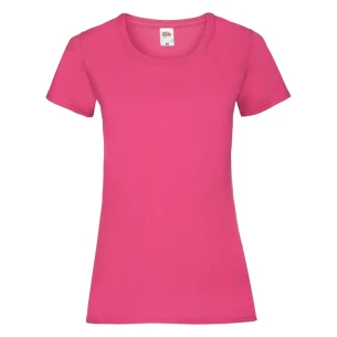 FOTL Lady-Fit ValueWeight T-krekls - Rozā krāsā