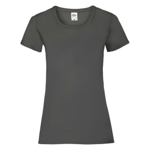 FOTL Lady-Fit ValueWeight T-krekls - grafīts