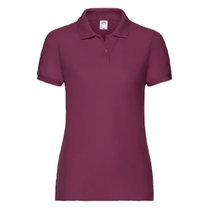 Dāmu polo krekliņš 65-35 - Burgundietis