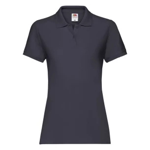 Sieviešu Polo krekliņš Fruit Of The Loom Premium - Tumši tumši tumši tumši zils
