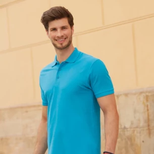 Fruit Of The Loom Polo krekliņš Premium - Zaļš