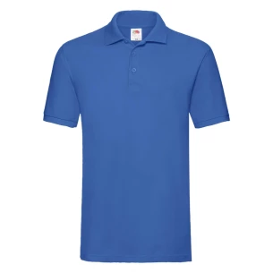 Fruit Of The Loom Polo krekliņš Premium - Zils