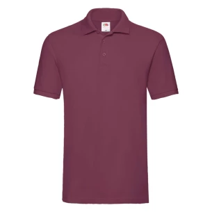 Fruit Of The Loom Polo krekliņš Premium - Burgundietis