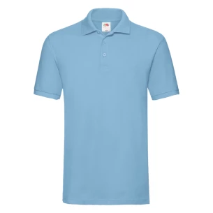 Fruit Of The Loom Polo krekliņš Premium - Zils