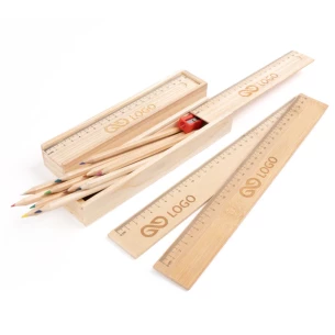 Nerd skolas komplekts - bēšs