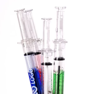 Šļirču pildspalva - Sarkana