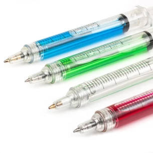 Šļirču pildspalva - Sarkana